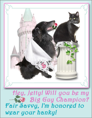 My Champion always looks out for me