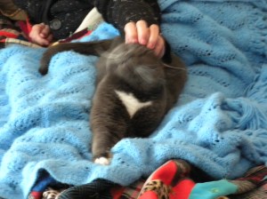 tied at the heart with mom