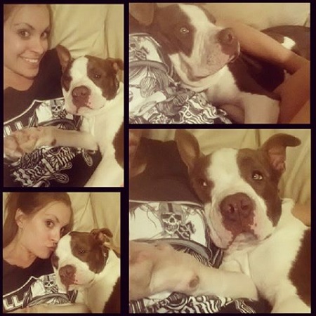 He so wants to kiss Foster Mom