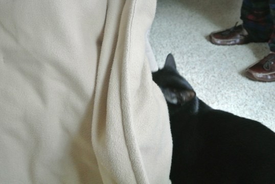 Mom said make sure the corners are tight