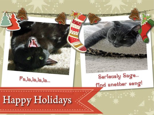 christmas blog card test