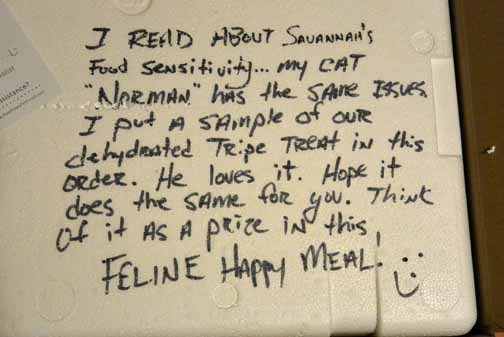 Isn't that the kindest customer service EVER?!